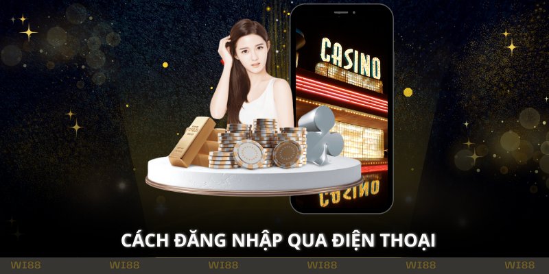 Cách đăng nhập qua điện thoại